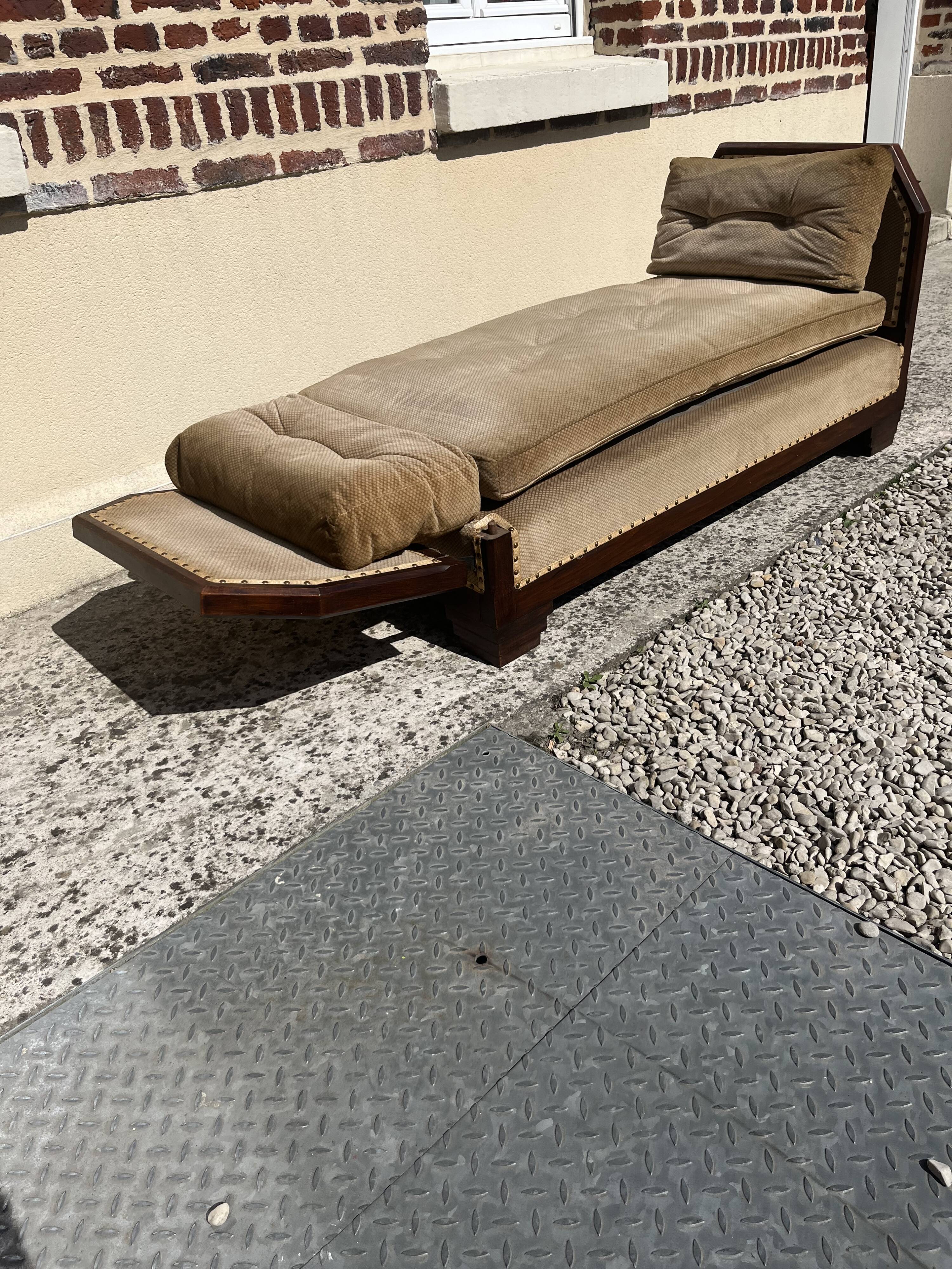 Méridienne day bed design 1950