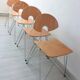 Chaise Mikado 1800 de Walter Leeman