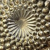 Empty pocket cup in silver metal 20th century