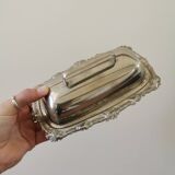 Metal butter dish