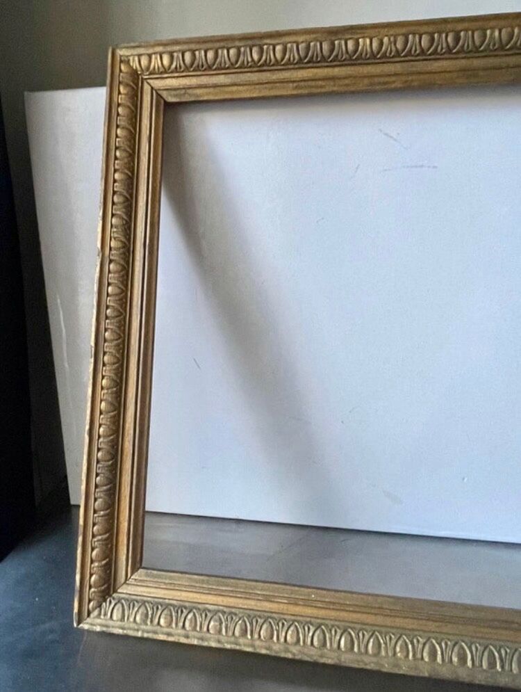 Frame gilded wood