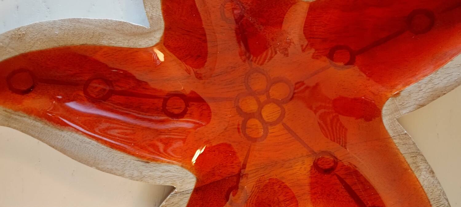 Wooden catchall tray