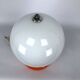 Vintage Italian coloured Murano glass table lamp by Mazzega