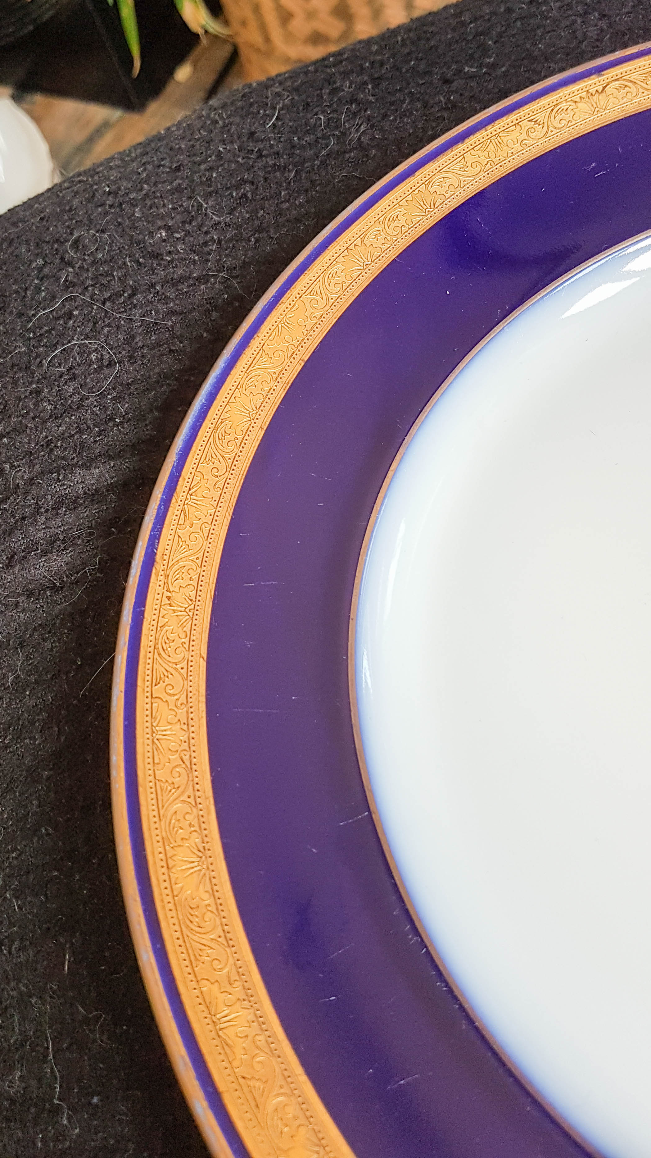 Big round dish raynaud - c limoges