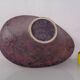 Large purple and black 704 Ruscha art ceramic bowl, Germany, 1960s.