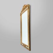 Baroque Rococo style gold leaf decorated Mirror, France 1950s