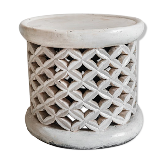 Stool table low Bamiléké