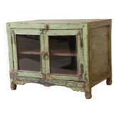 Small old Burmese piece of furniture in solid teak
