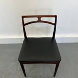 Danish Model 94 Side Chairs in Rosewood and Leather by J.Andersen for Christian Linneberg, 1960 s,