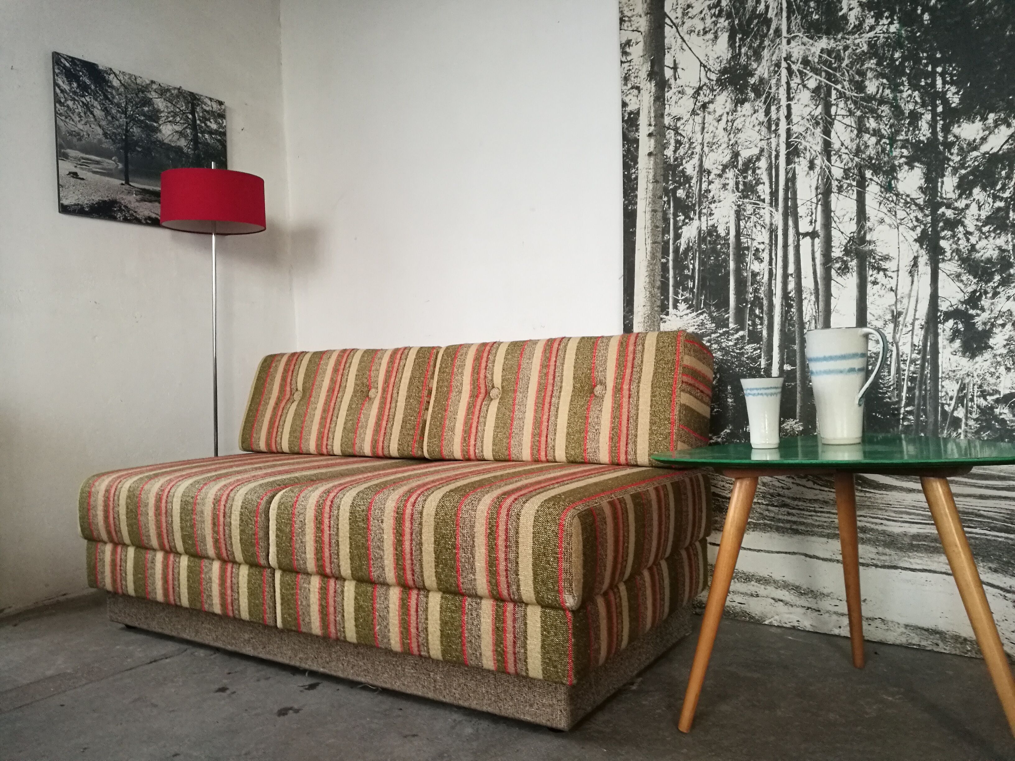 Sofa, vintage daybed 1980