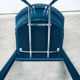 Leather Cachucha Dining Chairs by Hugo De Ruiter for Leolux, 1990s, Set of 4