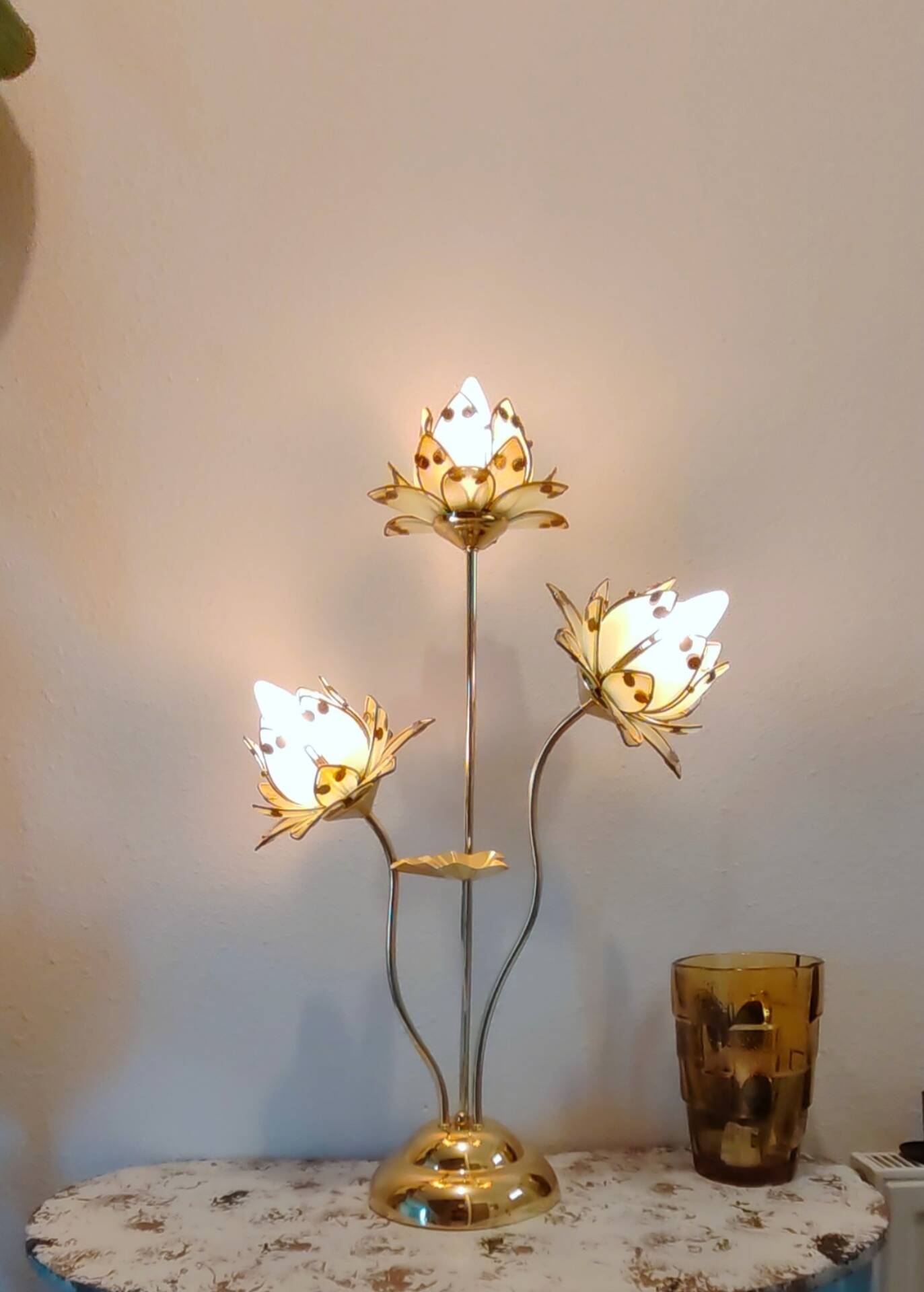 Lampe lotus 1980
