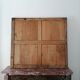 19th century square-format mercury mirror 100x90cm