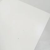 Pink and mauve tubular coffee table, 1980