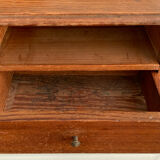 Old wooden shelf