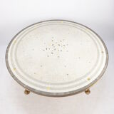 Round Mosaic Coffee Table by Berthold Müller, 1950s