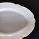 White porcelain oval dish around 1900 35 x 24 cm