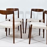 Danish walnut chairs