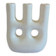 Vase bougie blanc