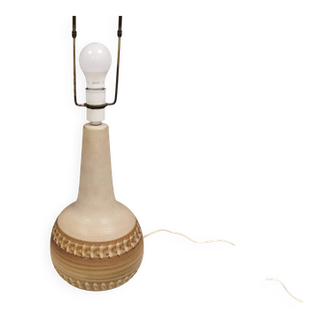 Large Søholm ceramic table lamp, Denmark, 1970s.