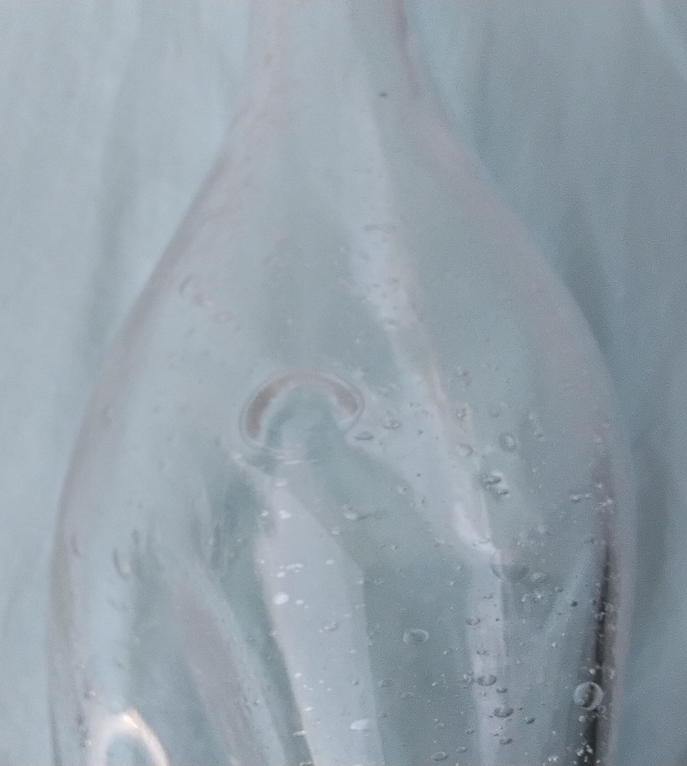 Bubble glass carafe bottle
