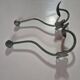 set of 2 vintage metal coat hooks