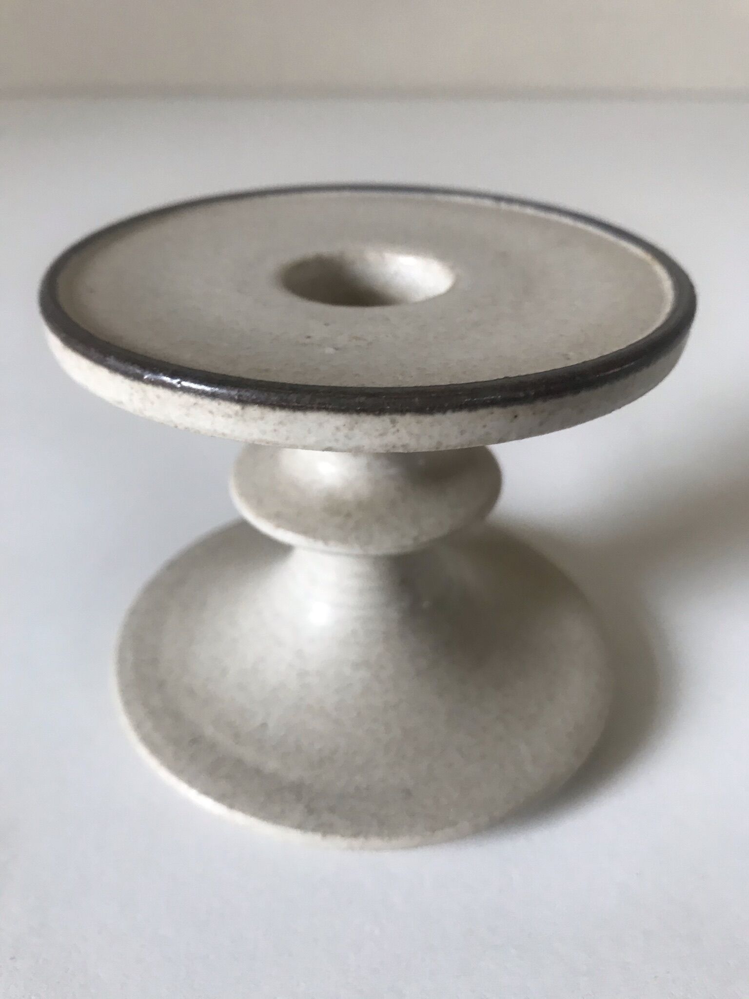 Vintage Ceramic Bougeoir Annees 60