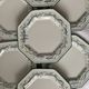 12 octagonal dessert plates in blue and yellow green English porcelain Johnson Brothers