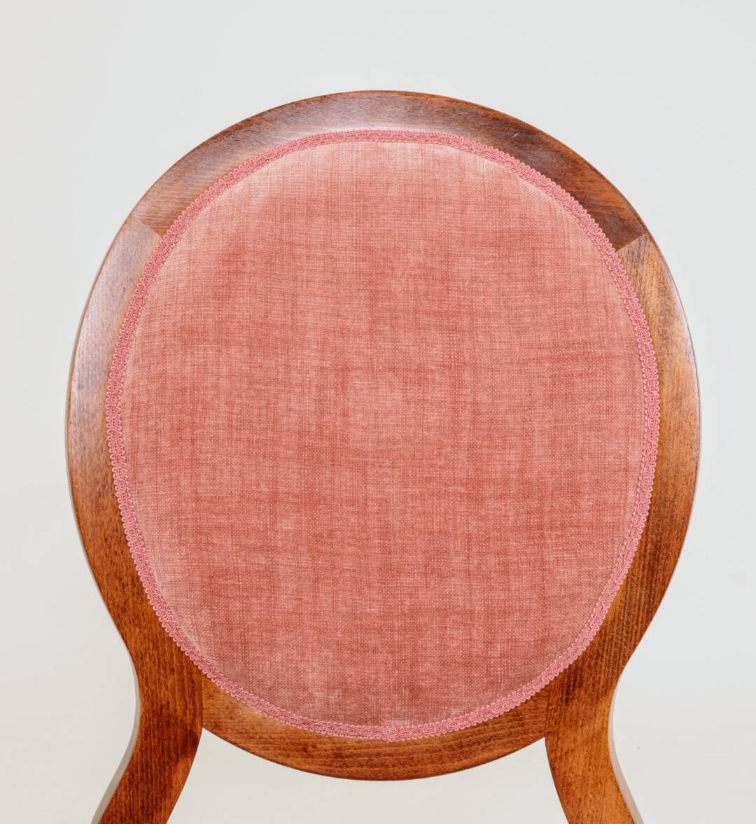 Dining chairs set of 6 powder pink medallion