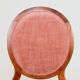 Dining chairs set of 6 powder pink medallion
