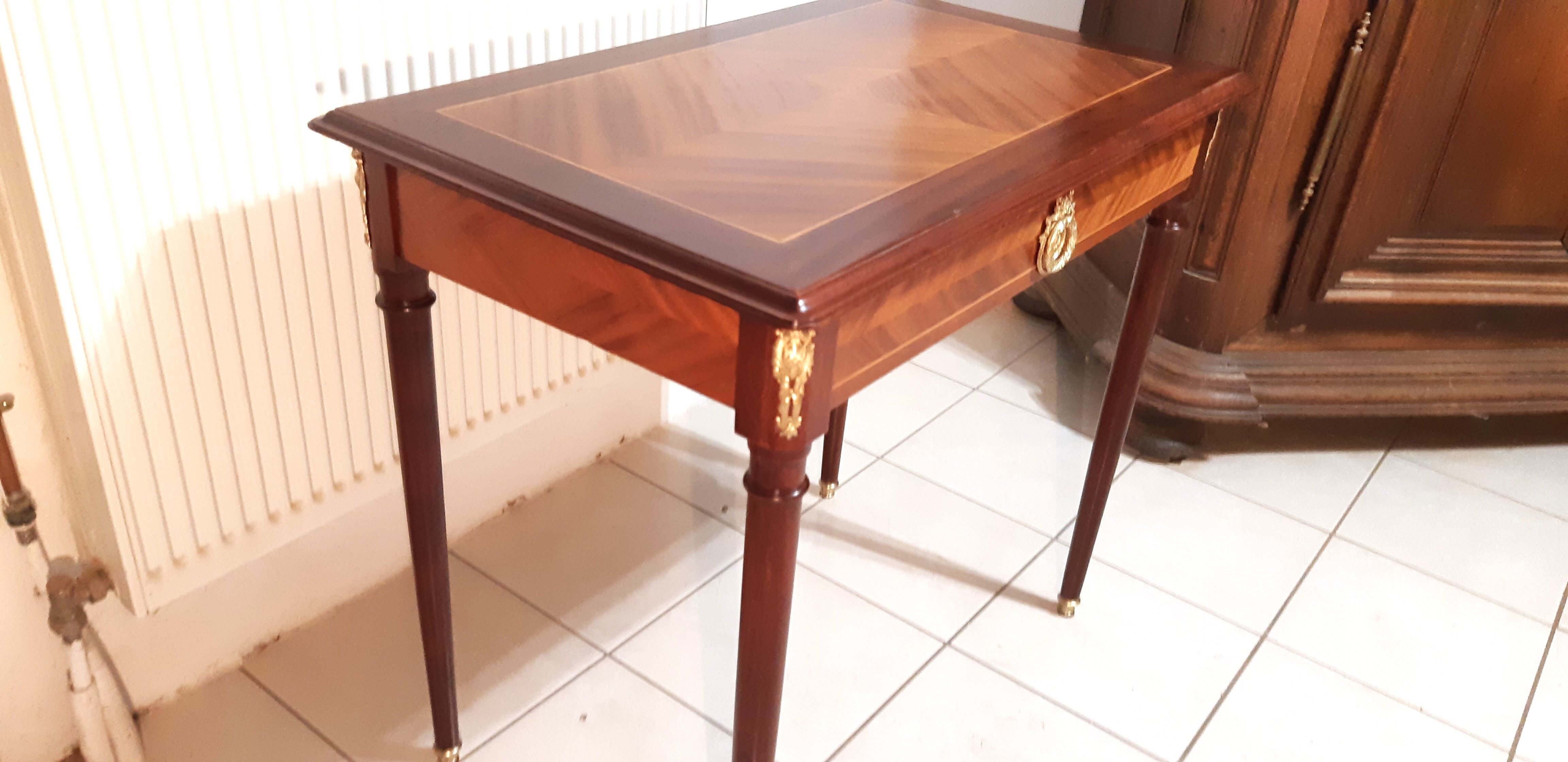 Lady's desk louis XVI style late nineteenth