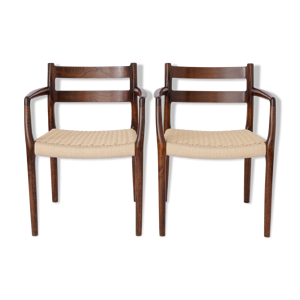 Paire de chaises niels