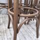 Set of 8 Baumann bistro bar stools.