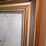 Pirelli framed painting