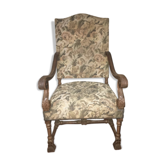 Fauteuil Louis XIV 19eme