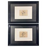 Jacques Callot, Les Gobbi number 11 and 17, engravings, XVIIth century