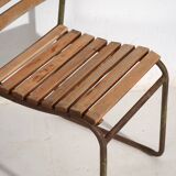 Antique garden chairs (c.1920). Set of 4 pieces #1