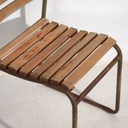 Chaises de jardin anciennes (c.1920). Ensemble de 4 pièces #1