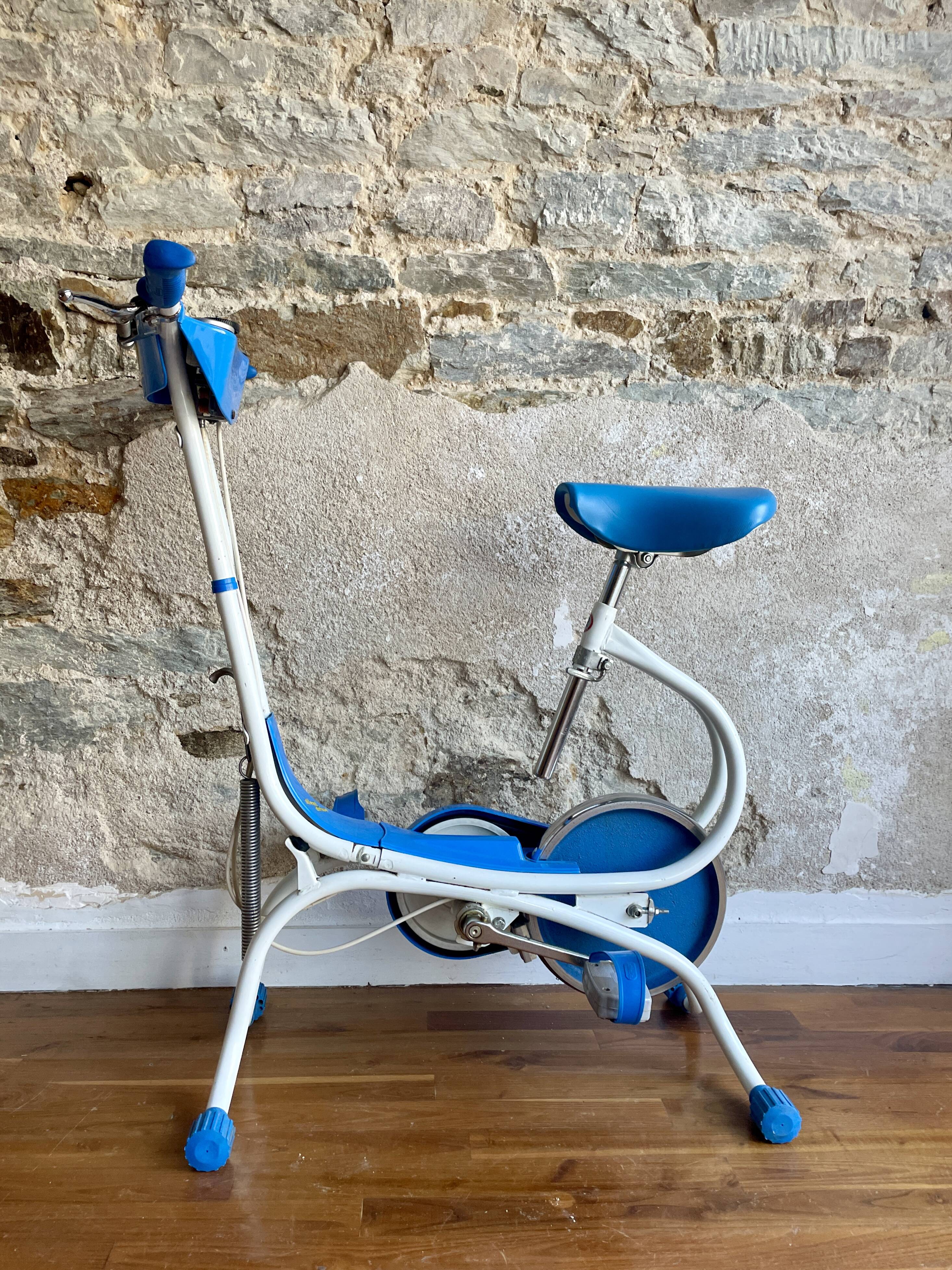 Vintage exercise bike from the 80s