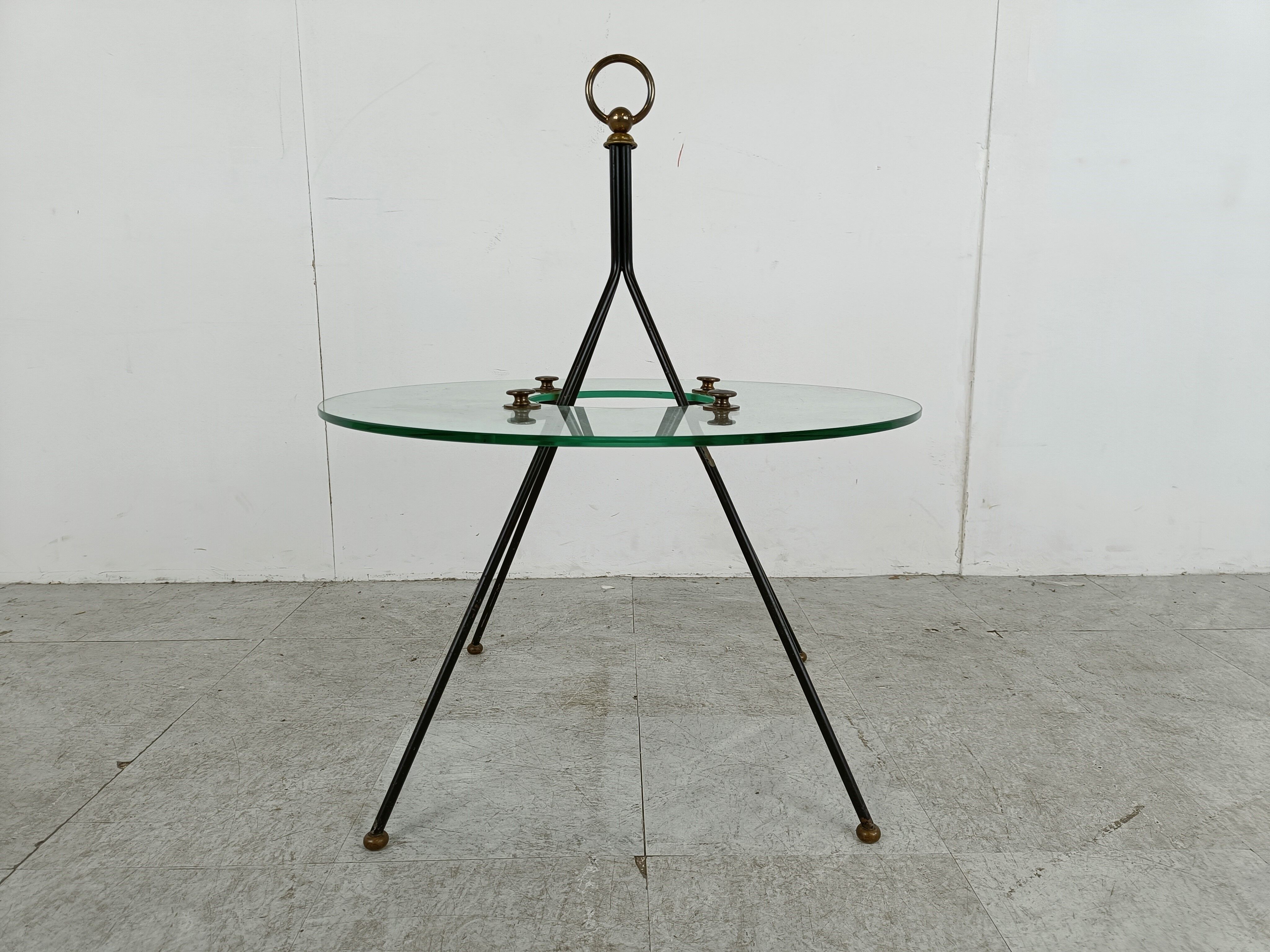Mid-Century French Coffee Table by Claude Delor, 1950s