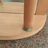 Old empire style console with marble top