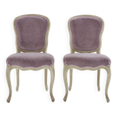 Paire de chaises néo-classiques Louis XV Maison Jansen 1940