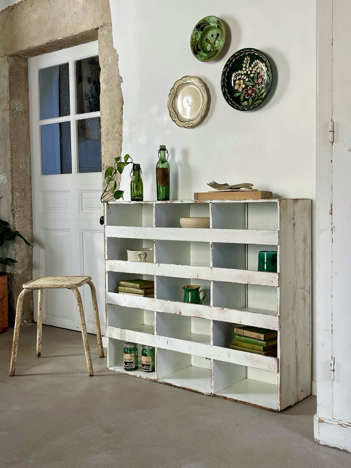 White workshop locker