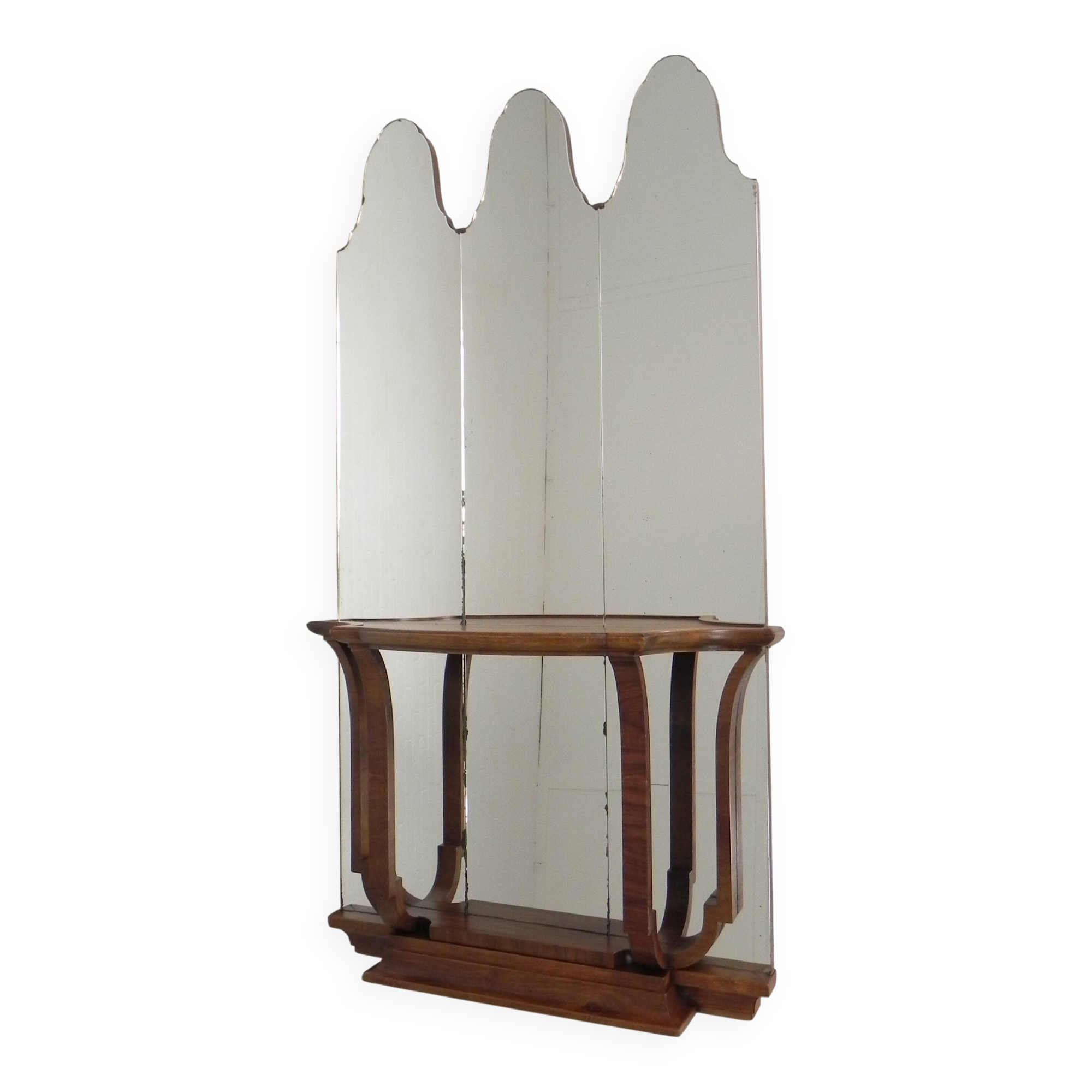 Art Deco mirror, dressing mirror for the hall, 1930s