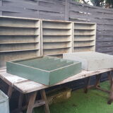 5 industrial shelves