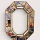 Venetian Modern Octagonal Wall Mirror, Handcrafted in Spain, Dated 1989