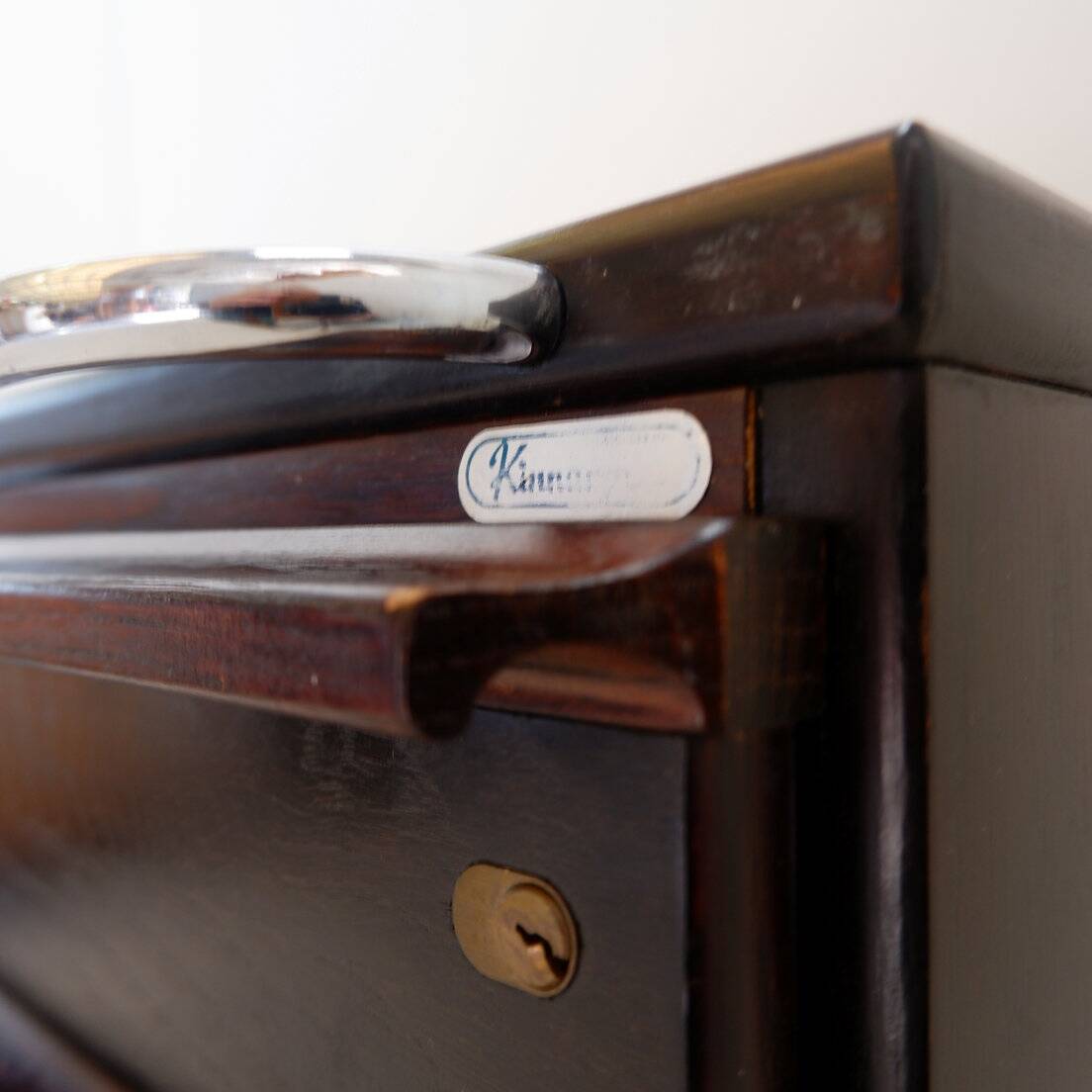 Mid-Century Modern Kinnarps mobile pedestal - Circa 1970