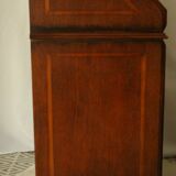 20th century walnut sloping secretary