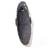 Traditional Javanese mask 30cm Java Indonesia made and painted old vintage hand