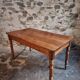 Antique dining table in French cherry wood 1900–1920 – Provincial farmhouse table
